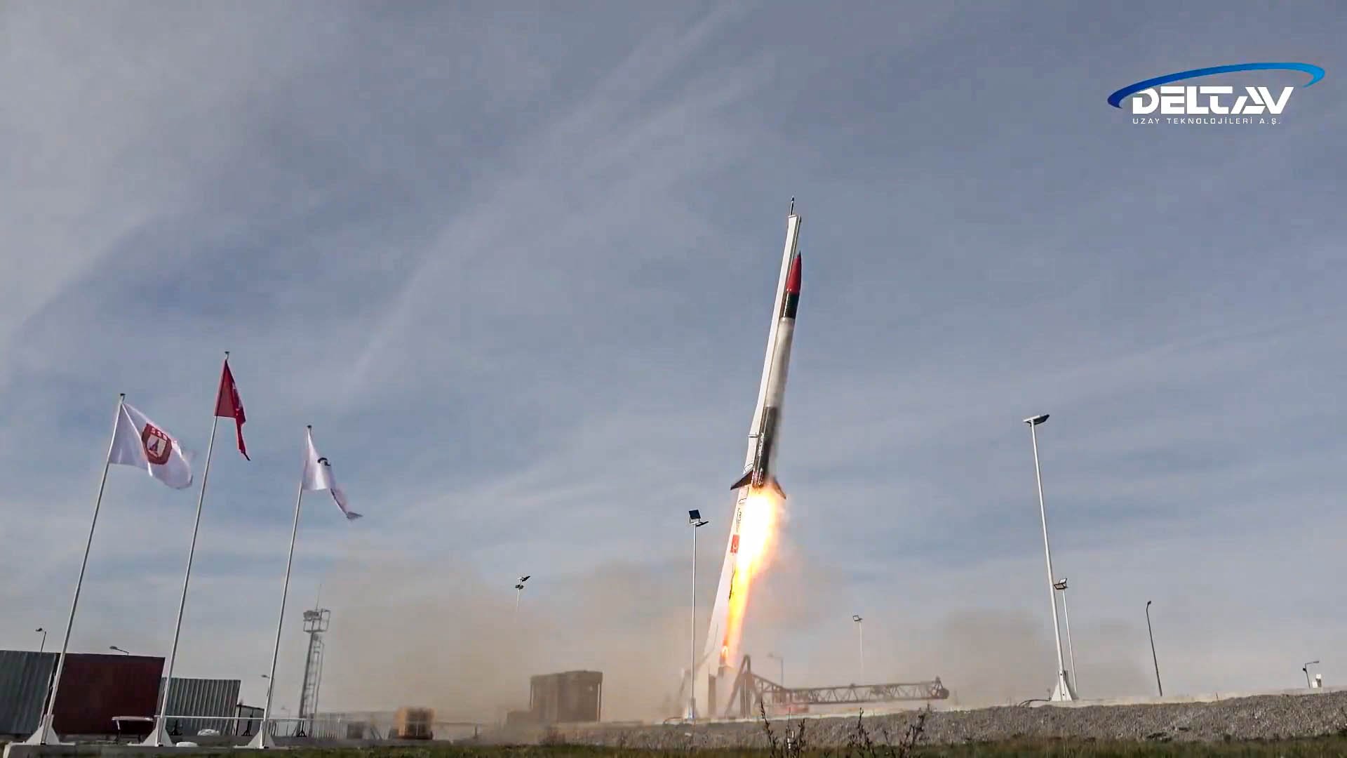 Hipersonik sınırı aşan hızlara ulaşabilen DeltaV Sonda Roket Sistemi |  DefenceTurk