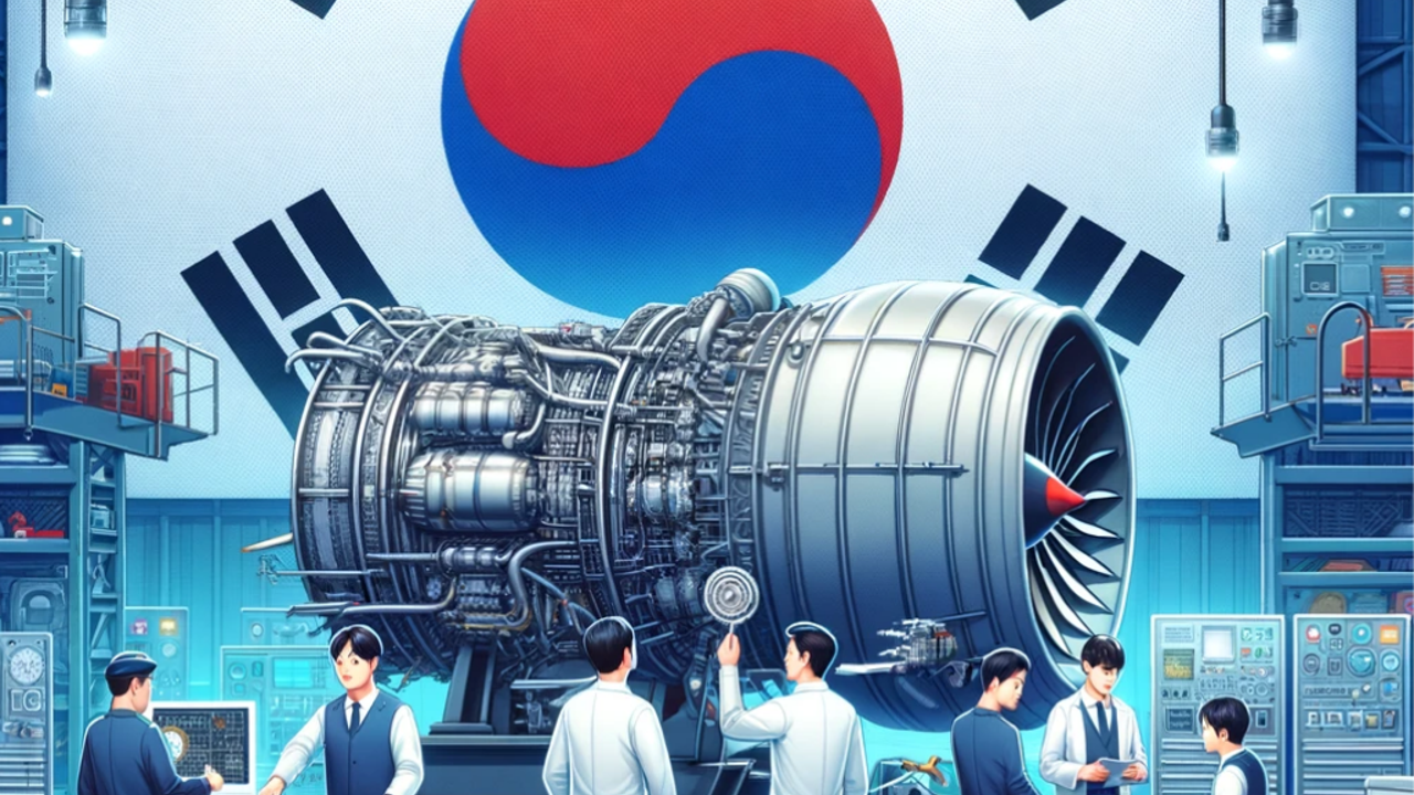 Güney Kore, uçak motoru geliştirmek için çalışma başlatıyor