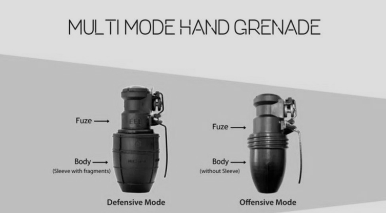 hand grenade mutimode