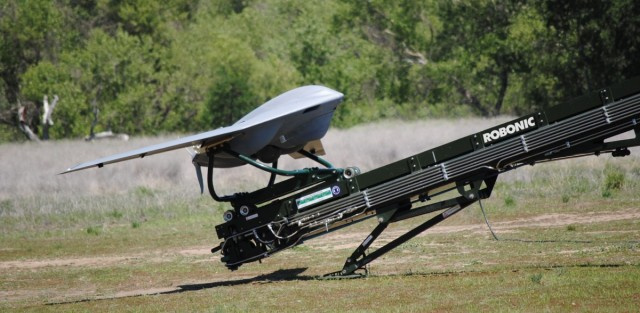 lockheed drone launcher