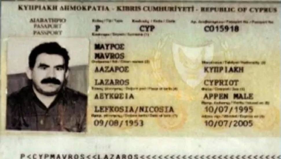 Kıbrıs'ın güneyinde büyük skandal! Terörist elebaşı Öcalan'ın sahte p