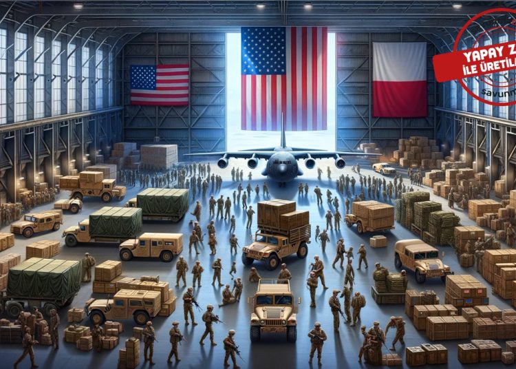 M1A1 Abrams tanklarının üçüncü partisi Polonya'ya ulaştı