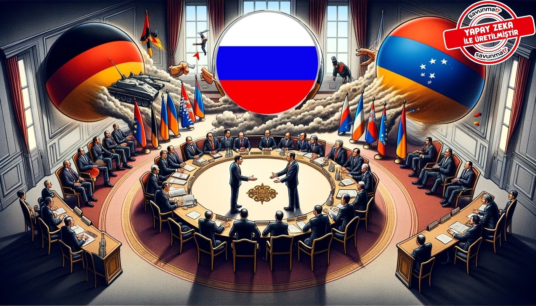 almanya ermenistan rusyaya karşı AI