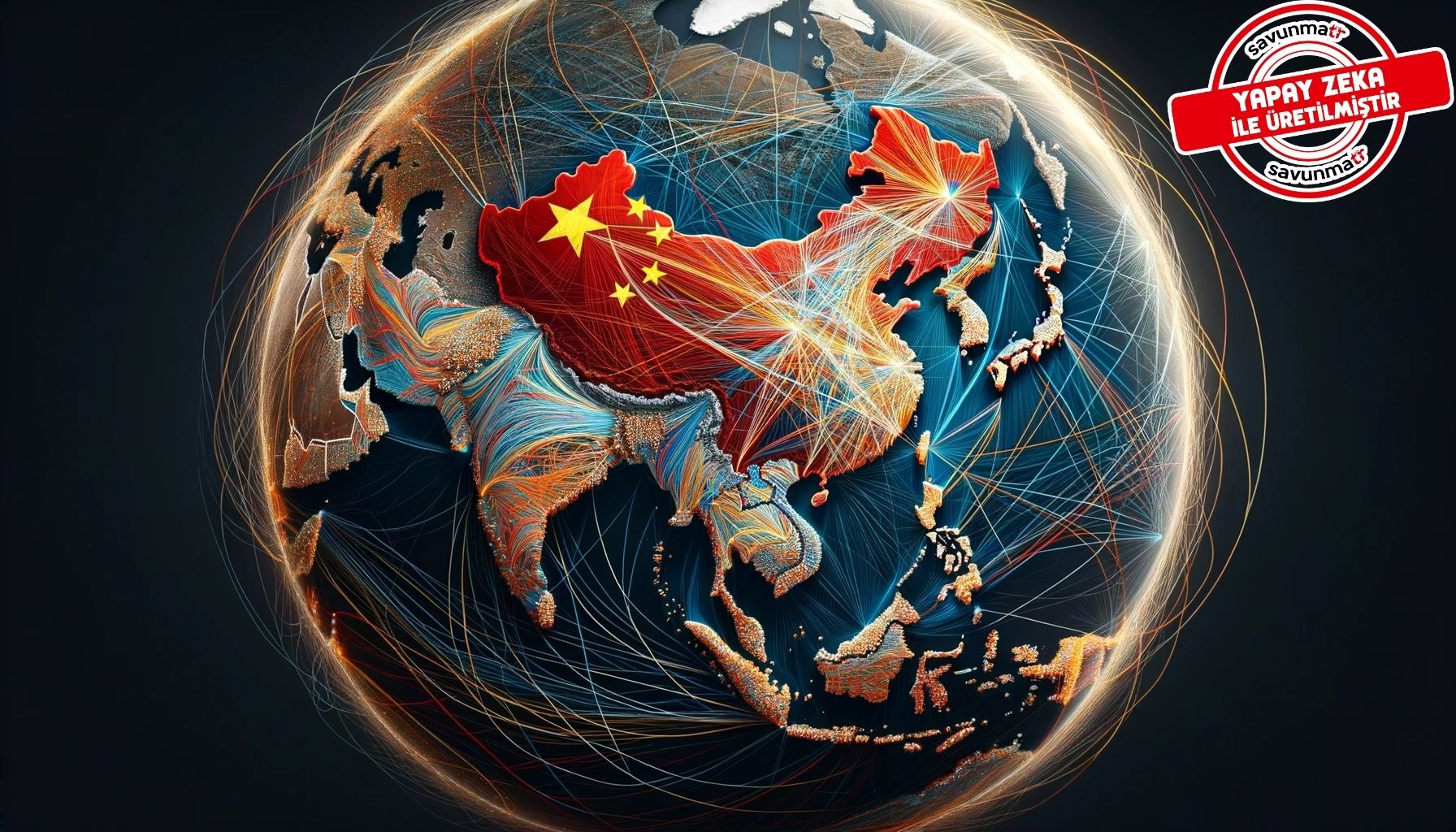 çin diplomasi ağları AI