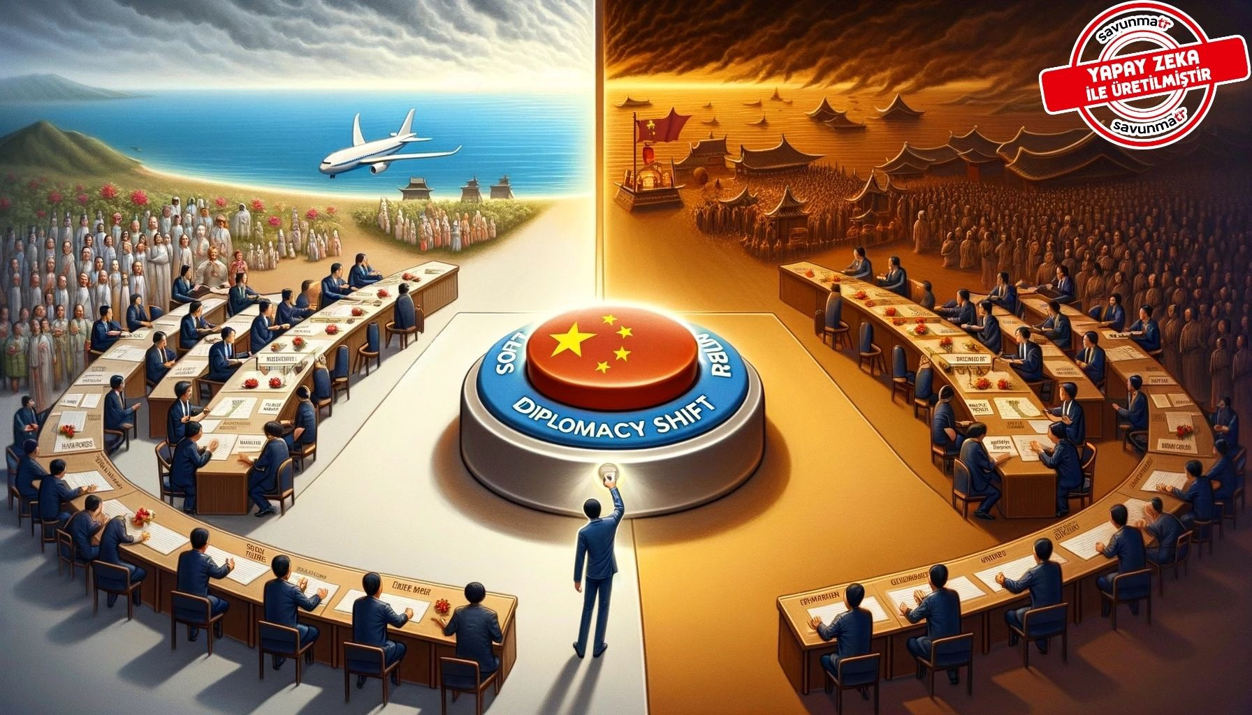 çin diplomasi değişikliği AI