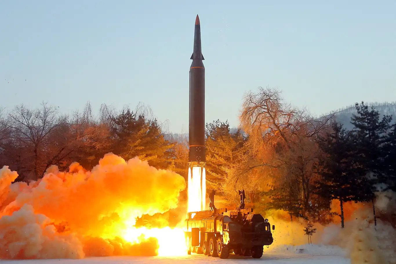 Kuzey Kore IRBM test 1