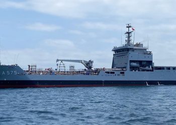 TCG ÜTĞM. ARİF EKMEKÇİ (A-575) Lojistik Destek Gemisi göreve başlıyor