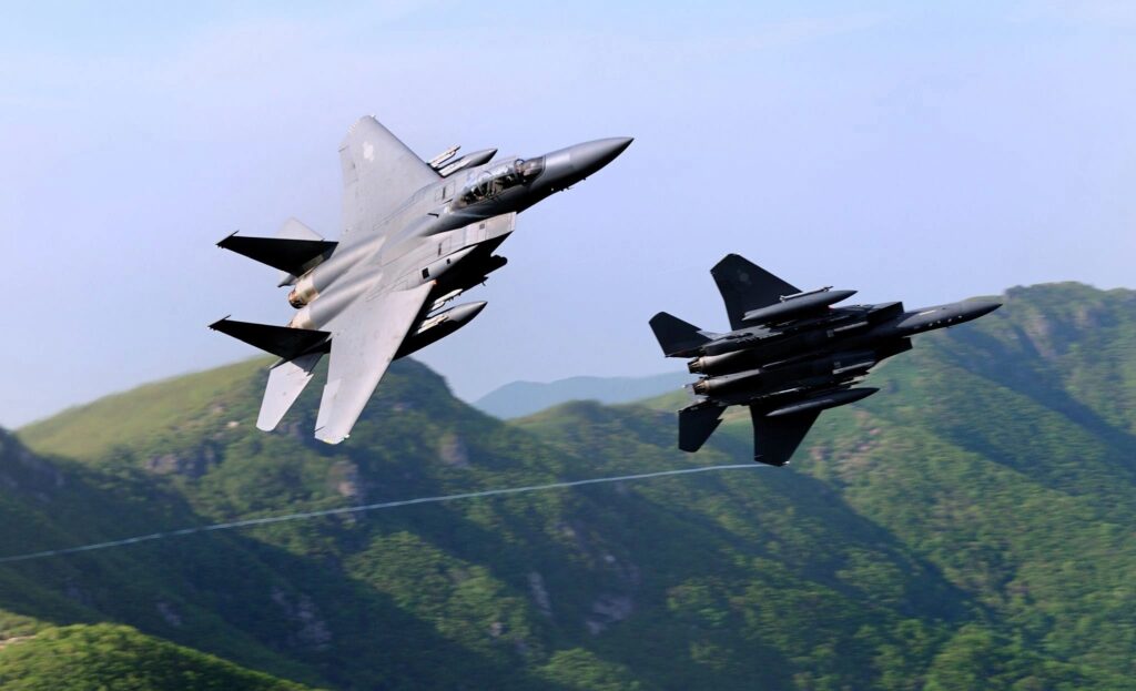 Güney Kore Hava Kuvvetleri F-15K Slam Eagle