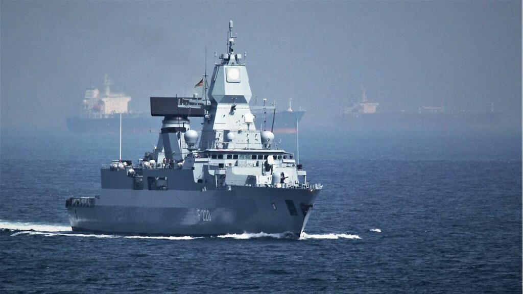 Alman Deniz Kuvvetleri Sachsen sınıfı fırkateyn