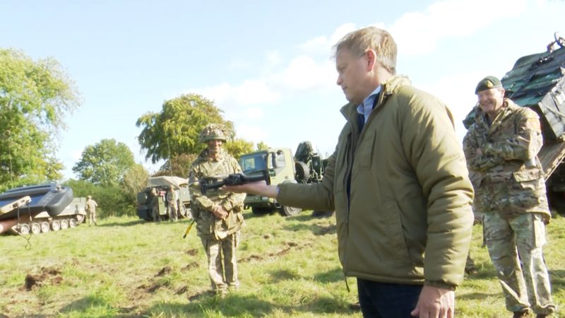 Birleşik Krallık Savunma Bakanı Grant Shapps