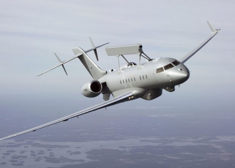 İsveç, ilk GlobalEye uçağını teslim aldı