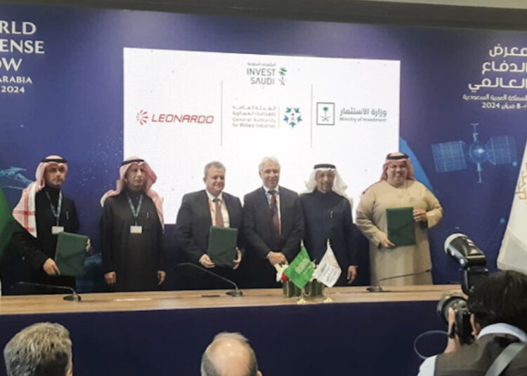 Suudi Arabistan, Leonardo ile mutabakat zaptı imzaladı