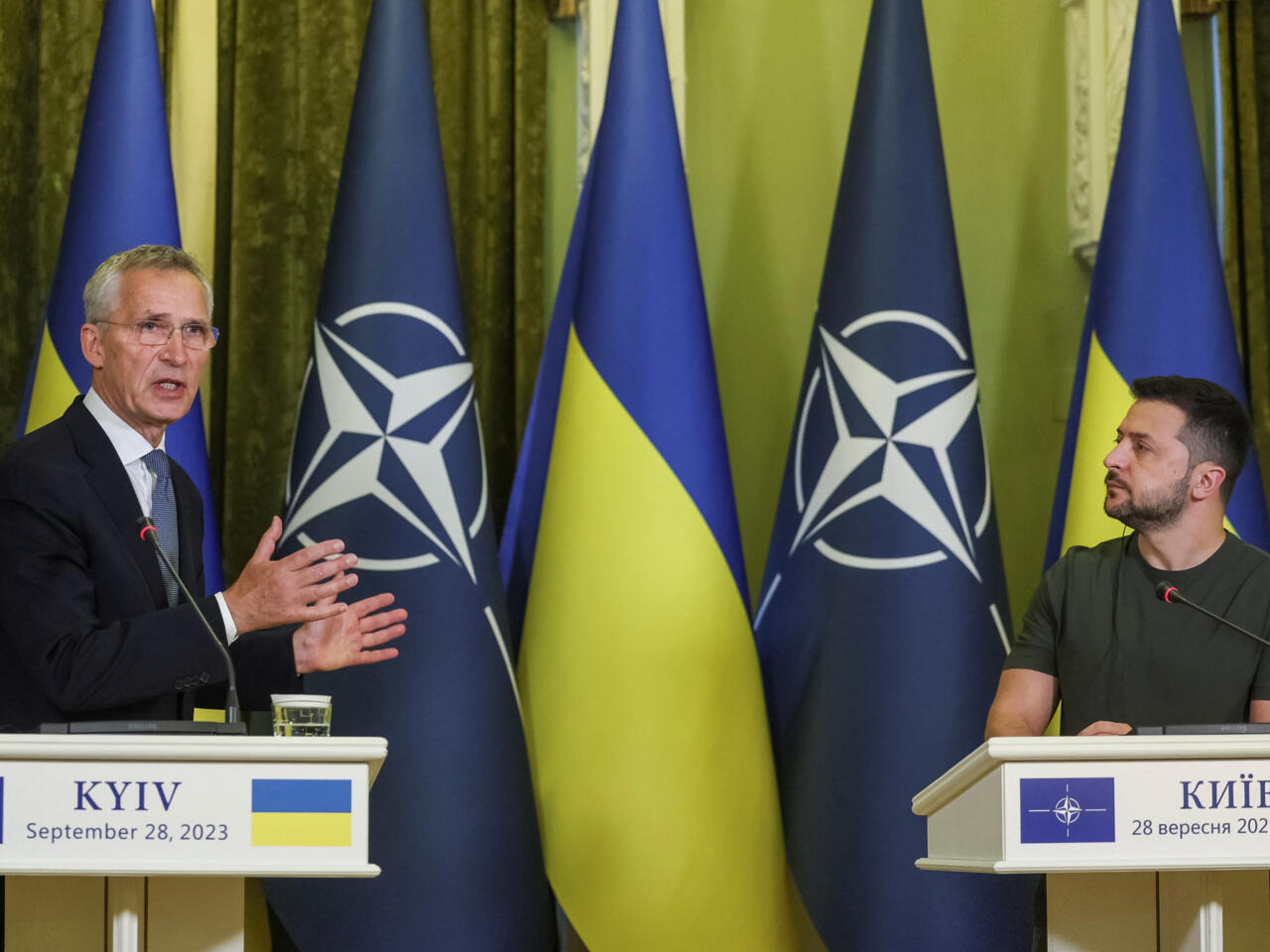 Stoltenberg ve Zelenski