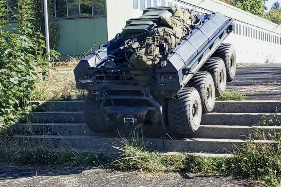 ABD Deniz Piyadeleri Mission Master SP otonom insansız kara aracı