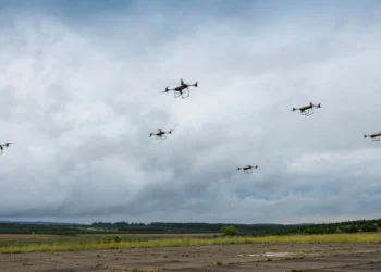 Sürü İHA testi (Birleşik Krallık Savunma bakanlığı)