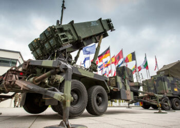 Patriot air and missile defence system on display at Allied Air Command (© NATO AIRCOM)
