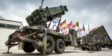 Patriot air and missile defence system on display at Allied Air Command (© NATO AIRCOM)