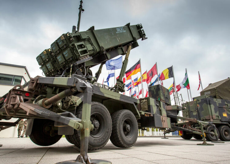 Patriot air and missile defence system on display at Allied Air Command (© NATO AIRCOM)