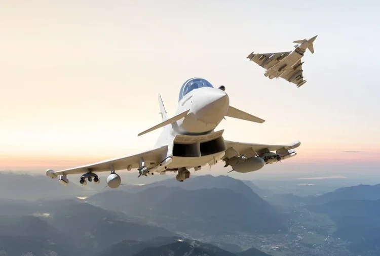 Eurofighter Typhoon savaş uçağı (Görsel: BAE Systems)