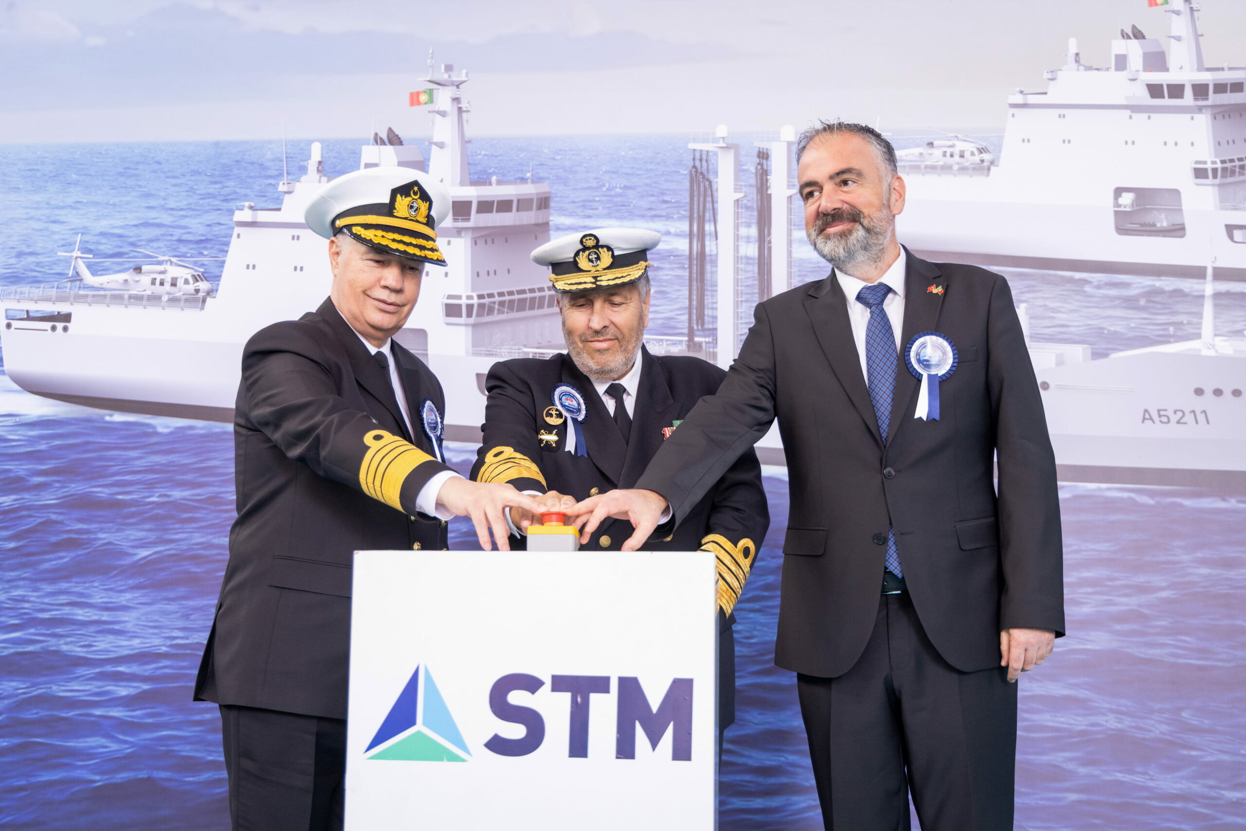 STM’nin Portekiz’e Tarihî Gemi İhracatında Önemli Adım: İkinci Lojistik Destek Gemisi de Kızağa Alındı